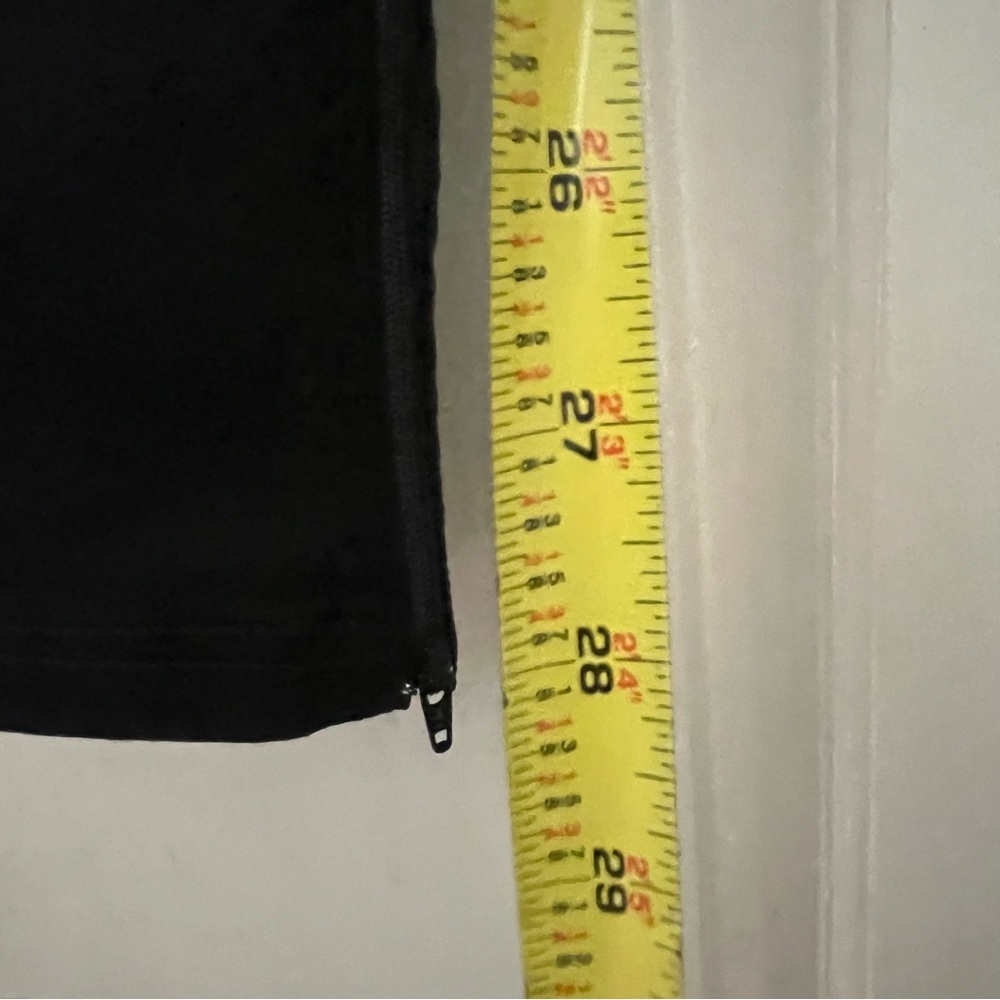 I Love Ugly Black Smart Zespy Regular Rise Fixed Waist Tapered Slim Pant SZ M - Picture 8 of 15
